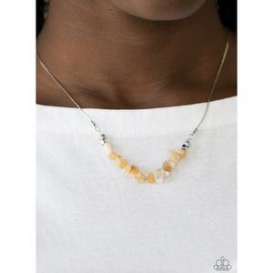 Yellow Quartz Necklace